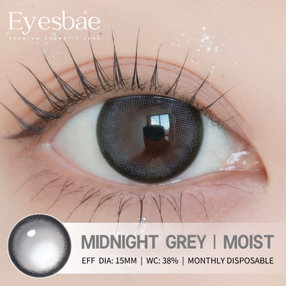 Midnight Grey 15mm - Moist Series