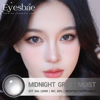 Midnight Grey 15mm - Moist Series