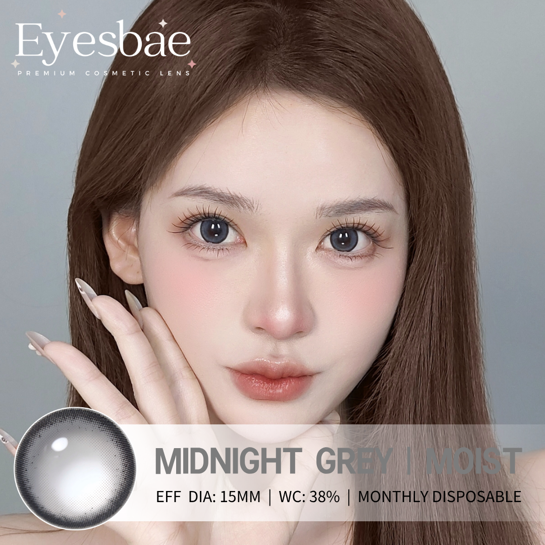 Midnight Grey 15mm - Moist Series