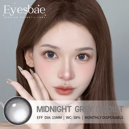 Midnight Grey 15mm - Moist Series