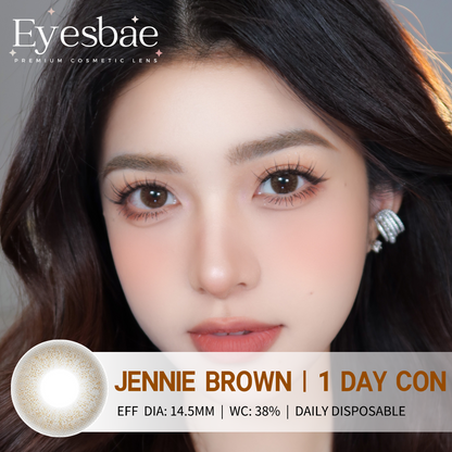 1-Day Con Jennie Brown 14.5mm (10pcs/Box)