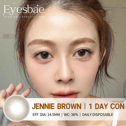 1-Day Con Jennie Brown 14.5mm (10pcs/Box)