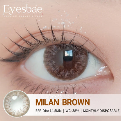 Milan Brown 14.5mm