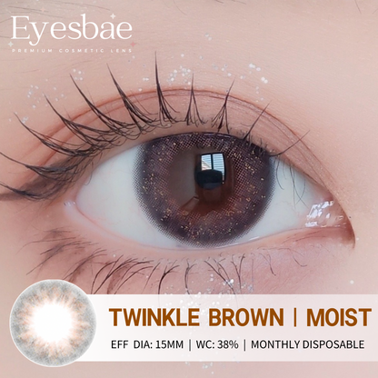 Twinkle Brown 15mm - Moist Series