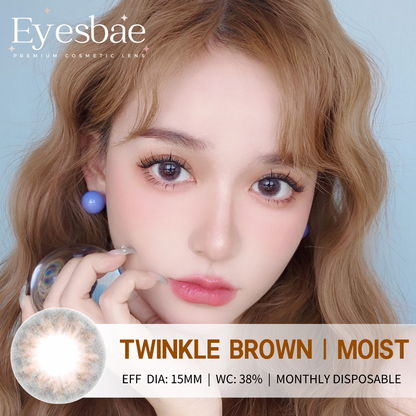 Twinkle Brown 15mm - Moist Series