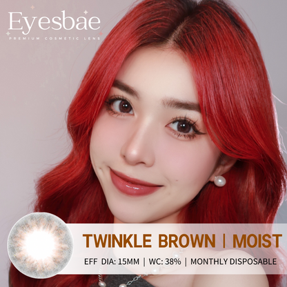 Twinkle Brown 15mm - Moist Series