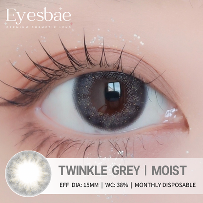 Twinkle Grey 15mm - Moist Series