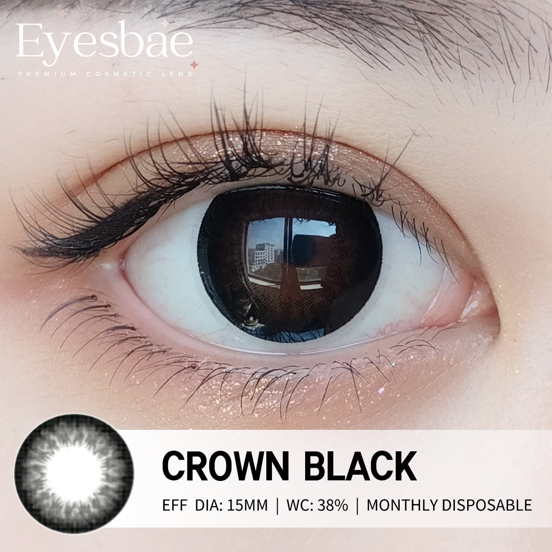 Crown Black 15mm