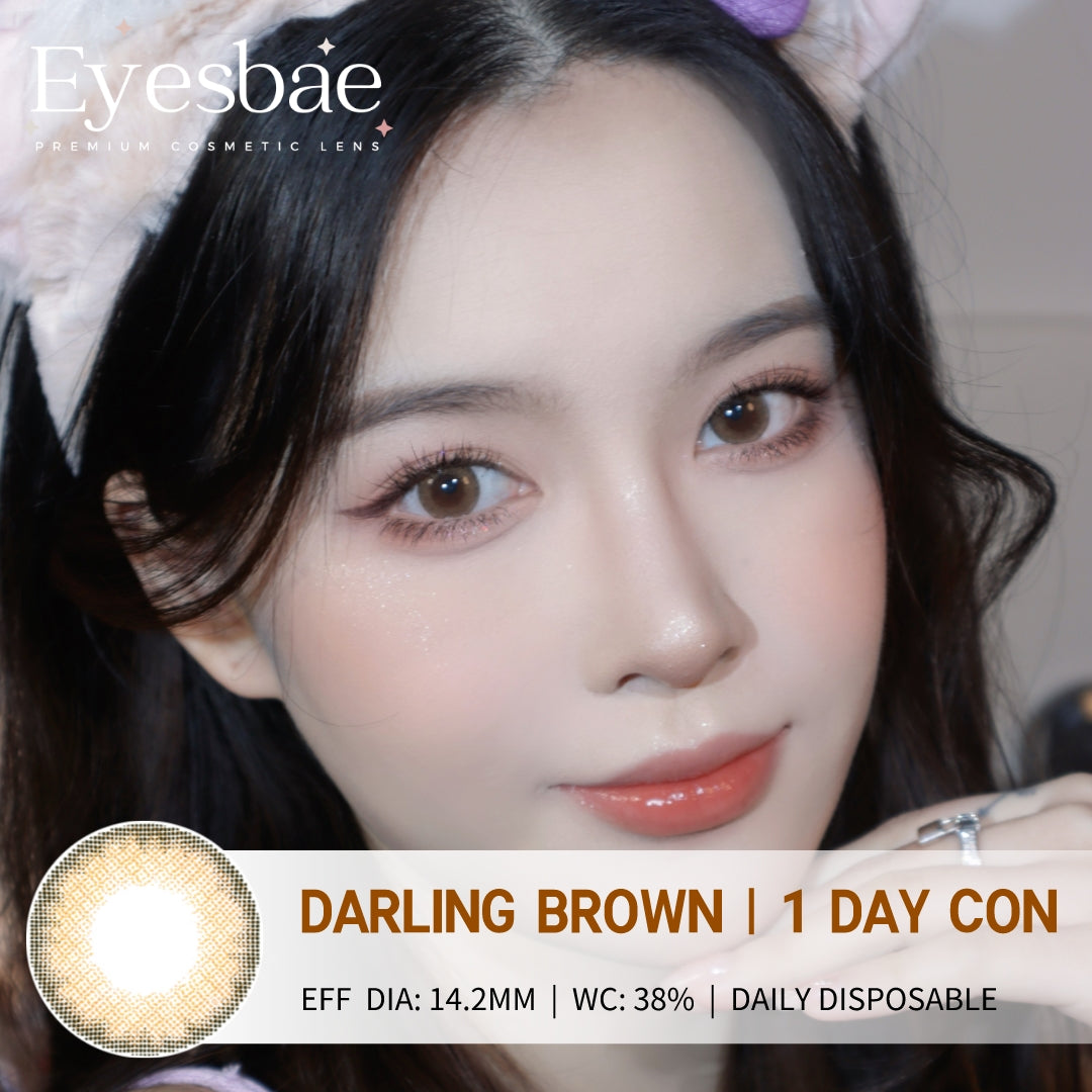 1-Day Con Darling Brown 14.2mm (10pcs/Box)