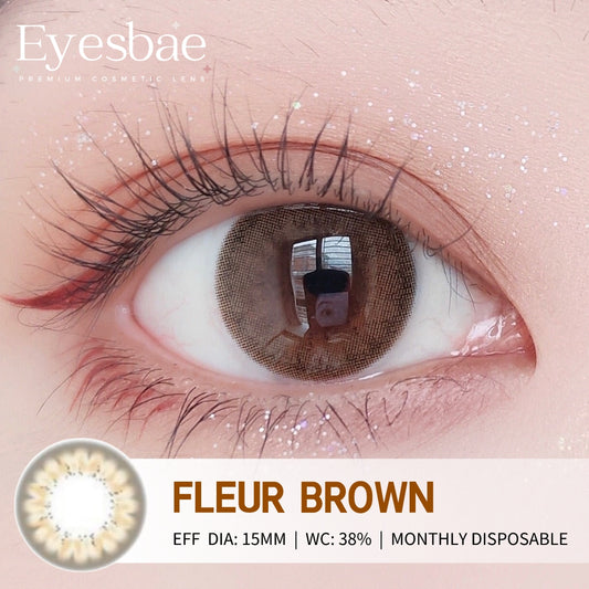 Fleur Brown 15mm