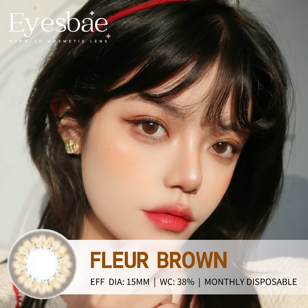 Fleur Brown 15mm