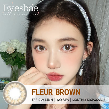 Fleur Brown 15mm