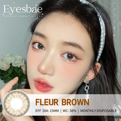 Fleur Brown 15mm