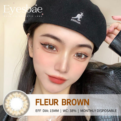 Fleur Brown 15mm