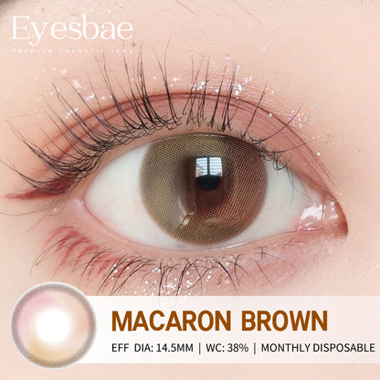 Macaron Brown 14.5mm