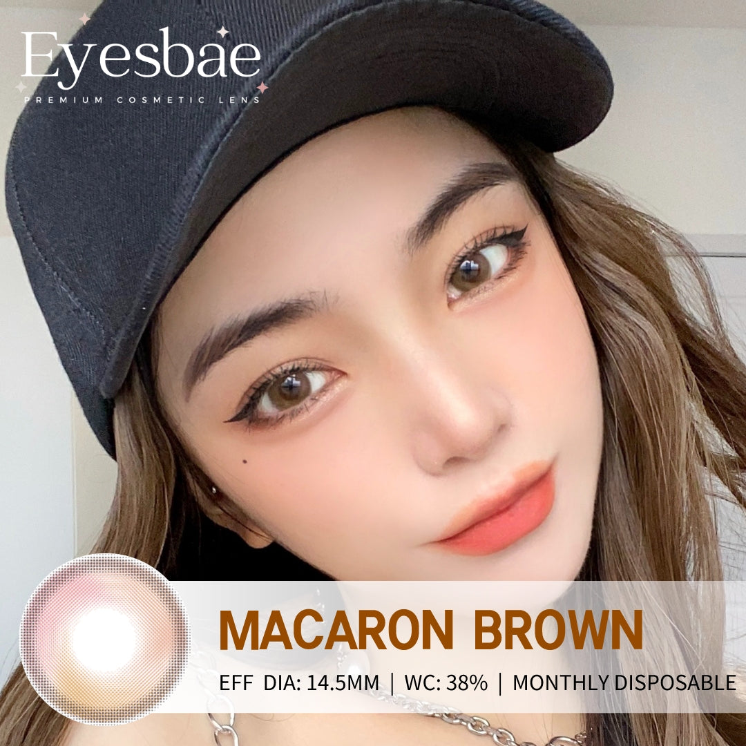 Macaron Brown 14.5mm