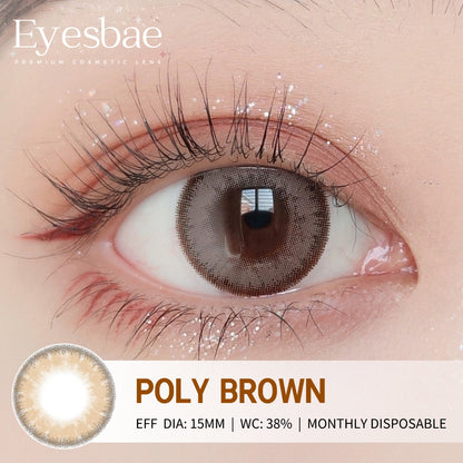 Poly Brown 15mm