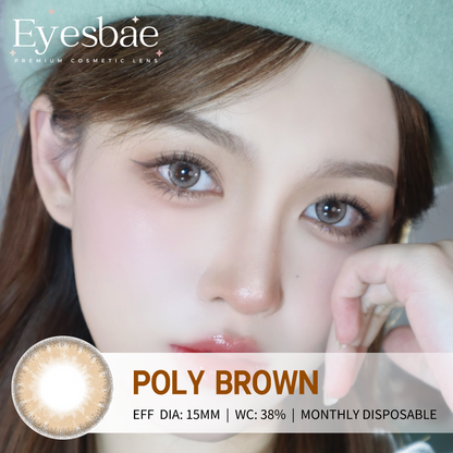 Poly Brown 15mm