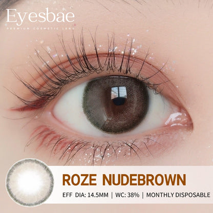 Roze NudeBrown 14.5mm