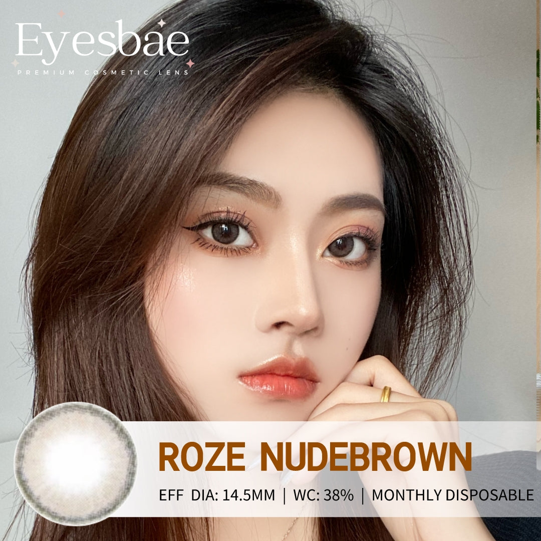 Roze NudeBrown 14.5mm