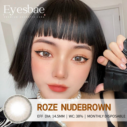 Roze NudeBrown 14.5mm