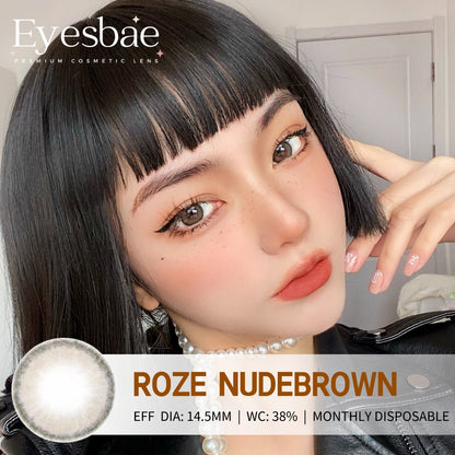 Roze NudeBrown 14.5mm