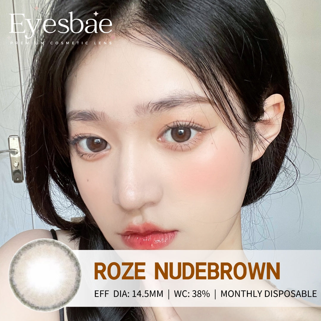 Roze NudeBrown 14.5mm