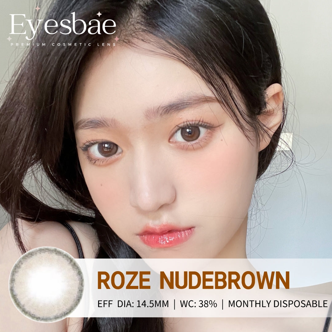 Roze NudeBrown 14.5mm