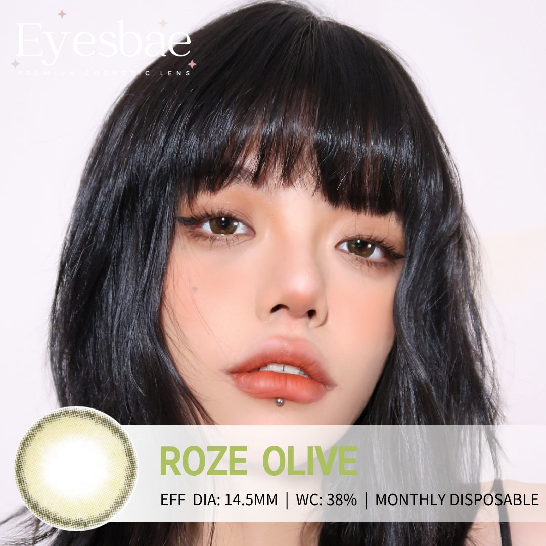 Roze Olive 14.5mm