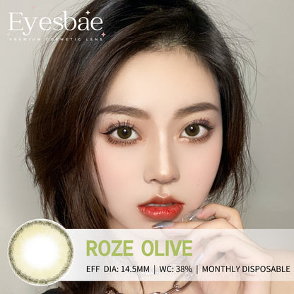 Roze Olive 14.5mm