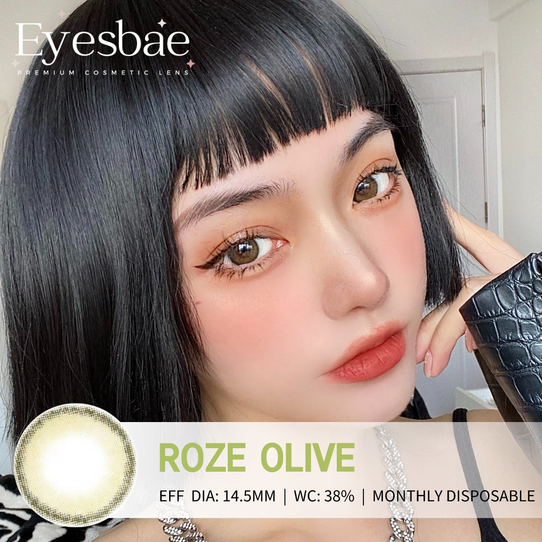 Roze Olive 14.5mm